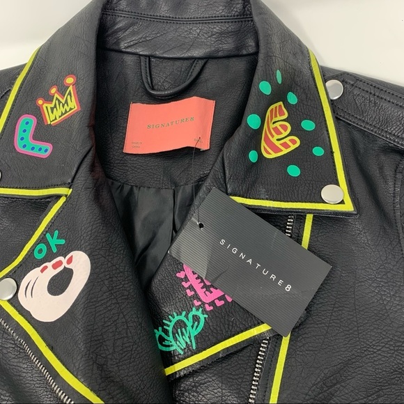 Free! Signature8 Faux Leather Jacket - Picture 3 of 5